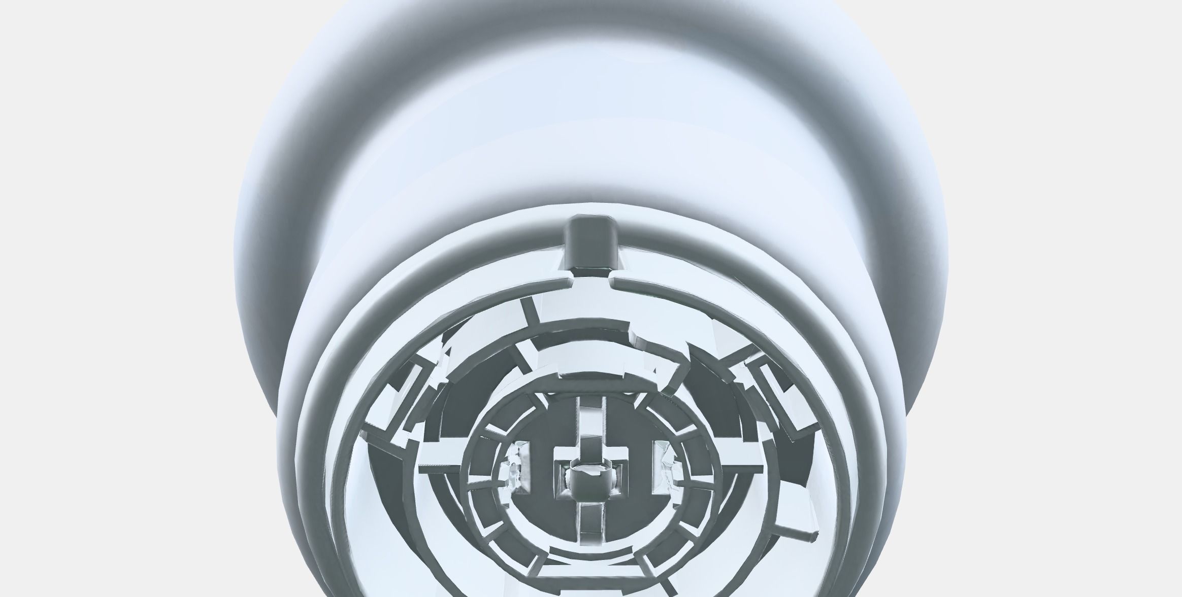 TOKABO Table lamp Low-poly 3D model_7