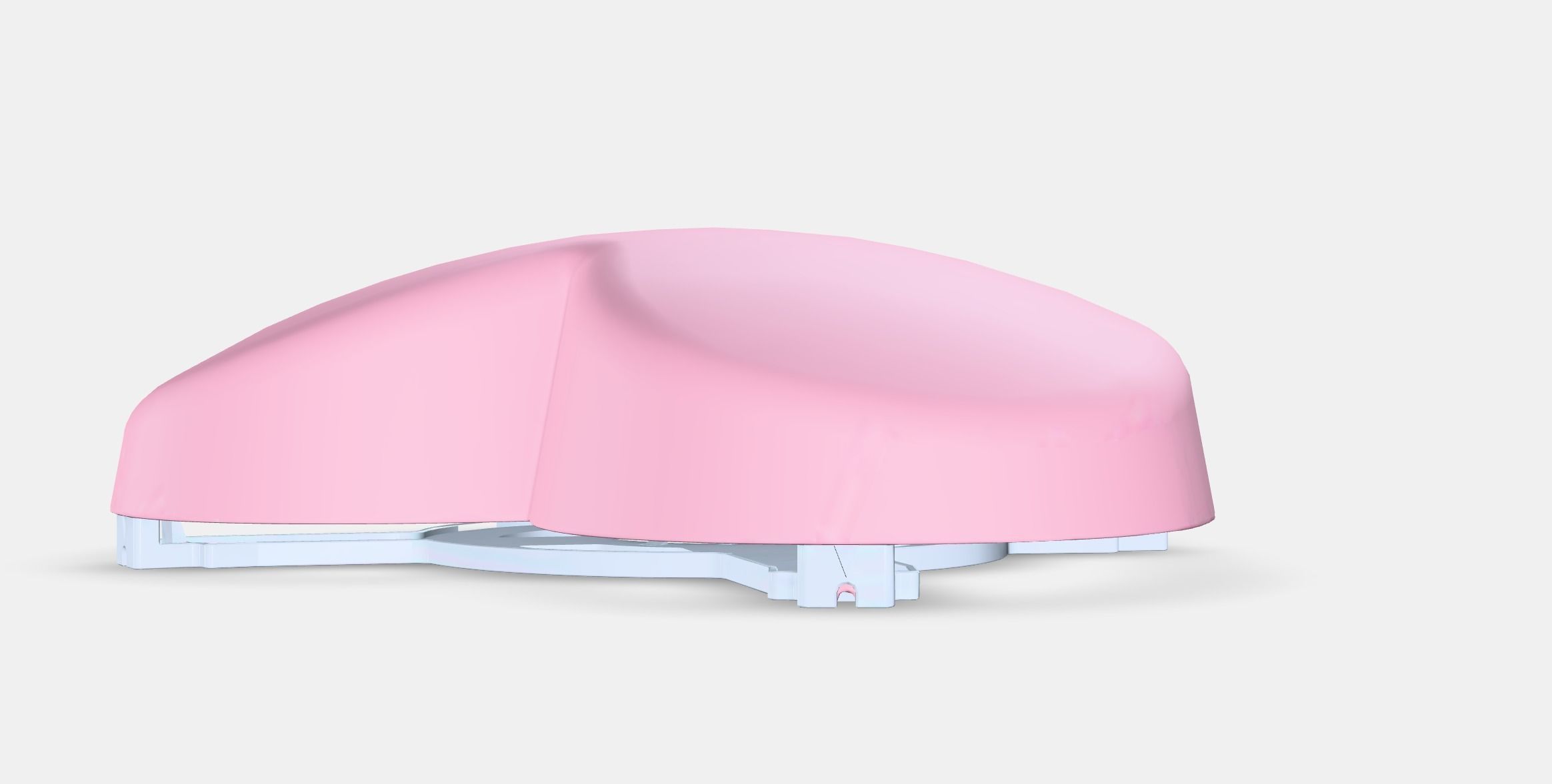 UPPLYST LED wall lamp 2 Low-poly 3D model_6