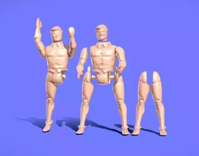 1980s SUPER POWERS ROBIN FIGURE - SCAN