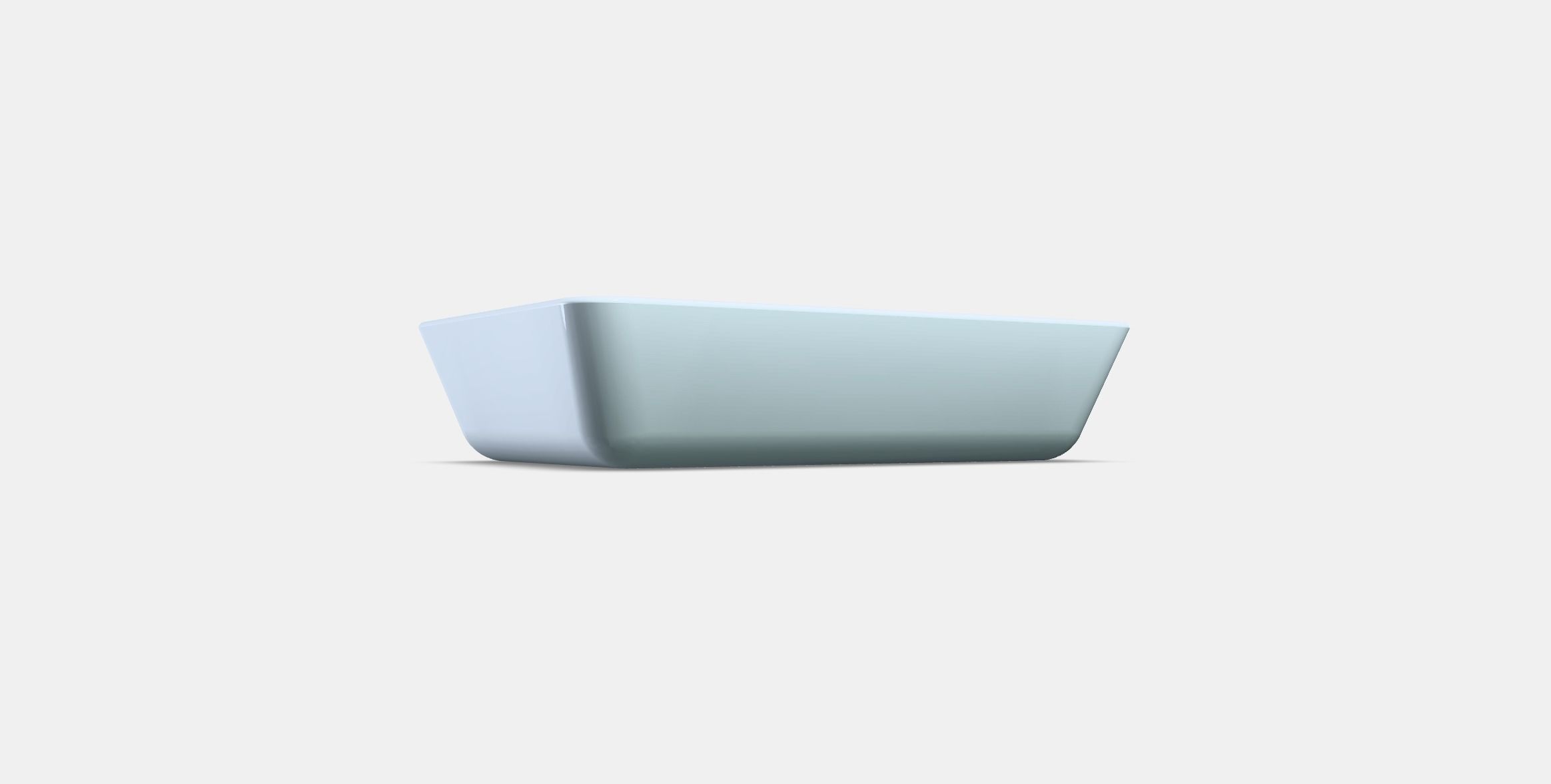 MIXTUR Oven-serving dish Low-poly 3D model_2
