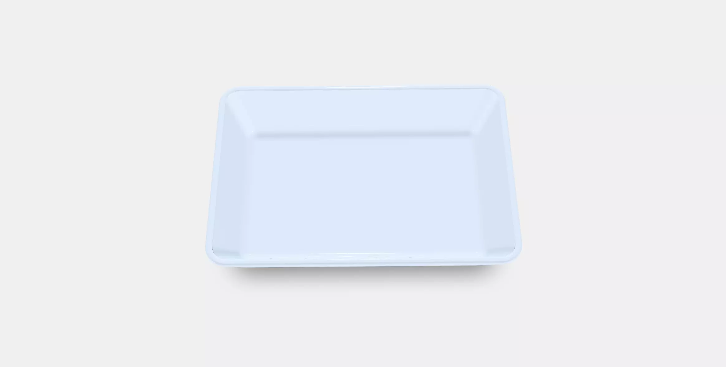 MIXTUR Oven-serving dish Low-poly 3D model_0