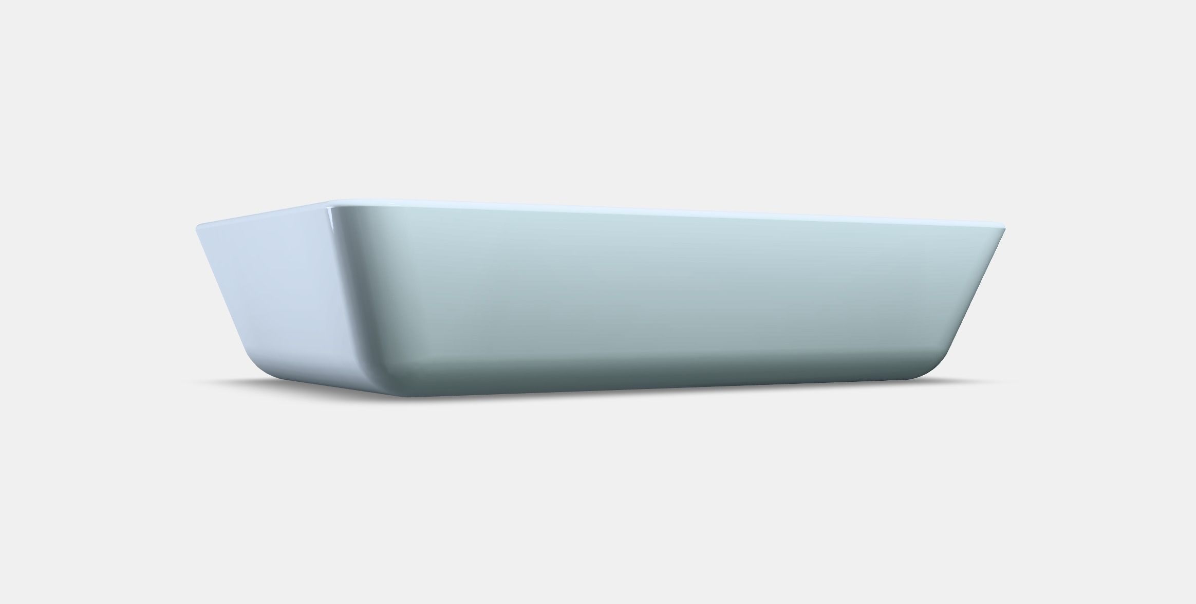 MIXTUR Oven-serving dish Low-poly 3D model_9