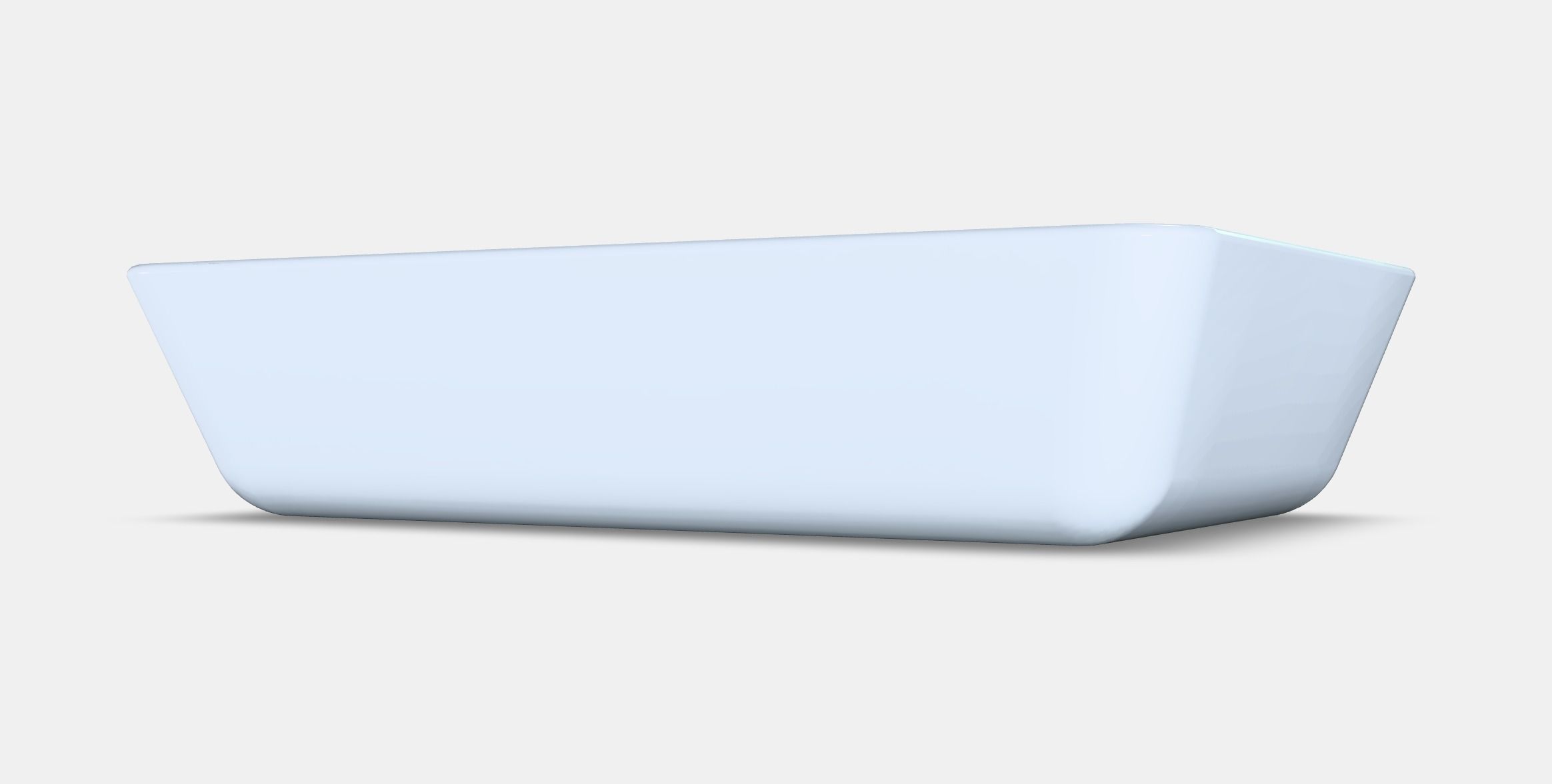 MIXTUR Oven-serving dish Low-poly 3D model_6