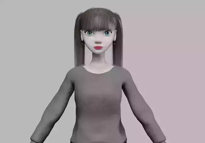 young cute woman V23531 