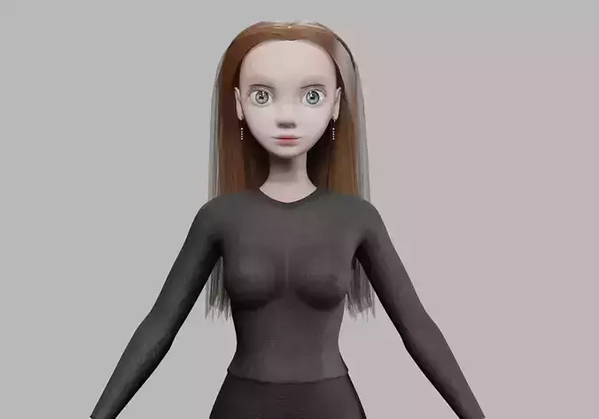 teen young woman V26951 