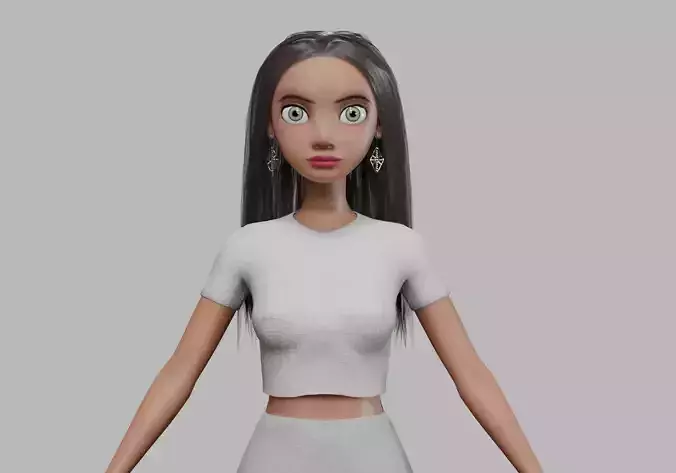 teen cute woman V33535 