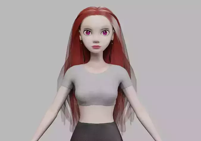 teen beautiful woman V28862 