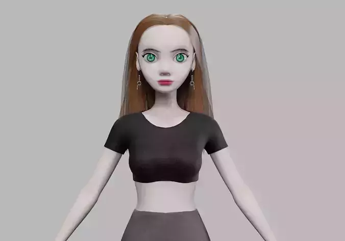 pretty young woman V29992 