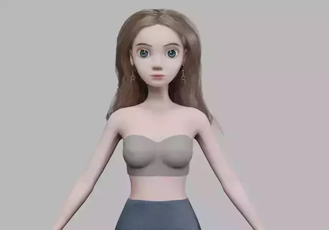 pretty cute woman V32691 