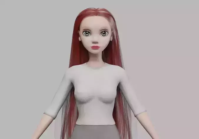 lovely cute woman V31201 