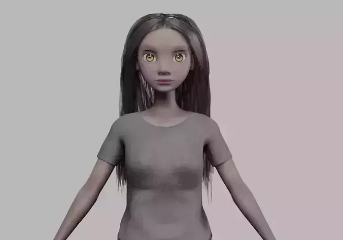 cartoon black woman V32808 