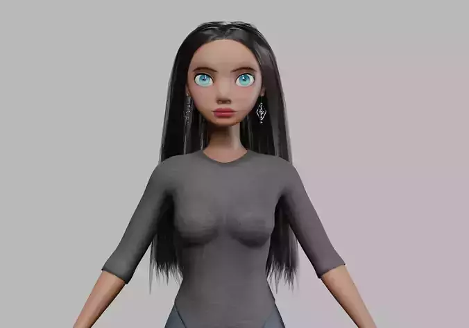 beautiful teen woman V33682 