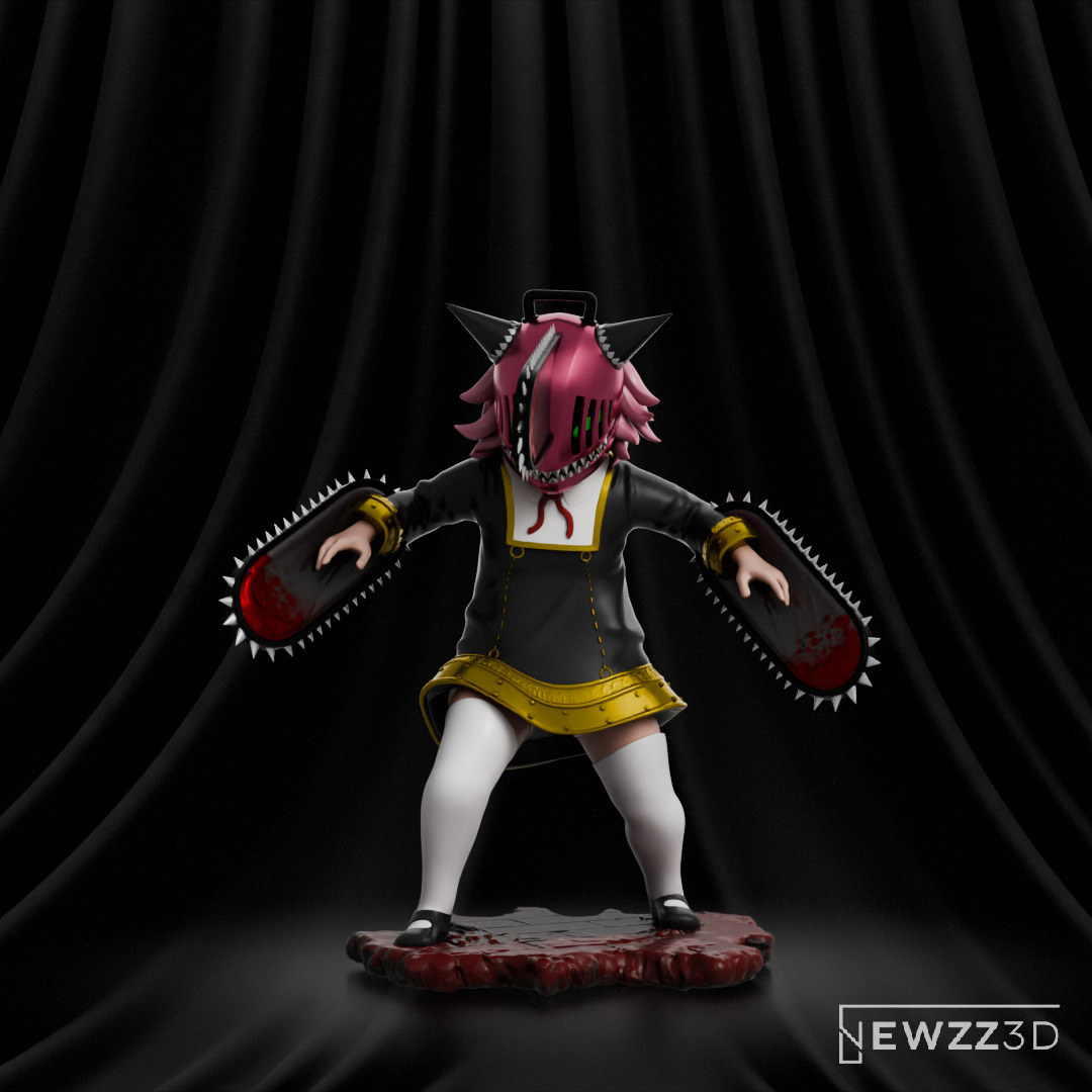  Anya Forger x Chainsaw 3D print model_5