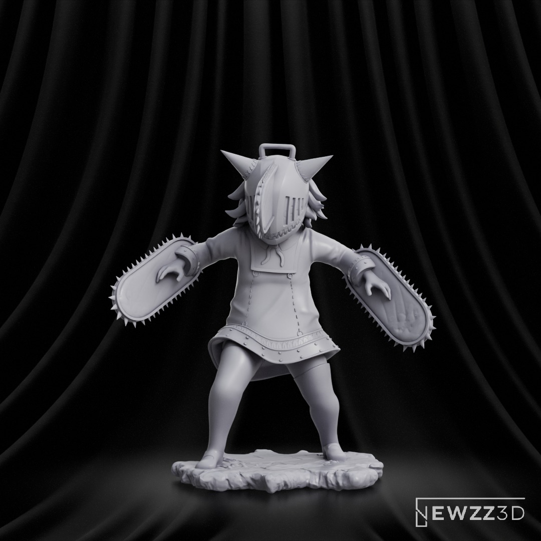  Anya Forger x Chainsaw 3D print model_11
