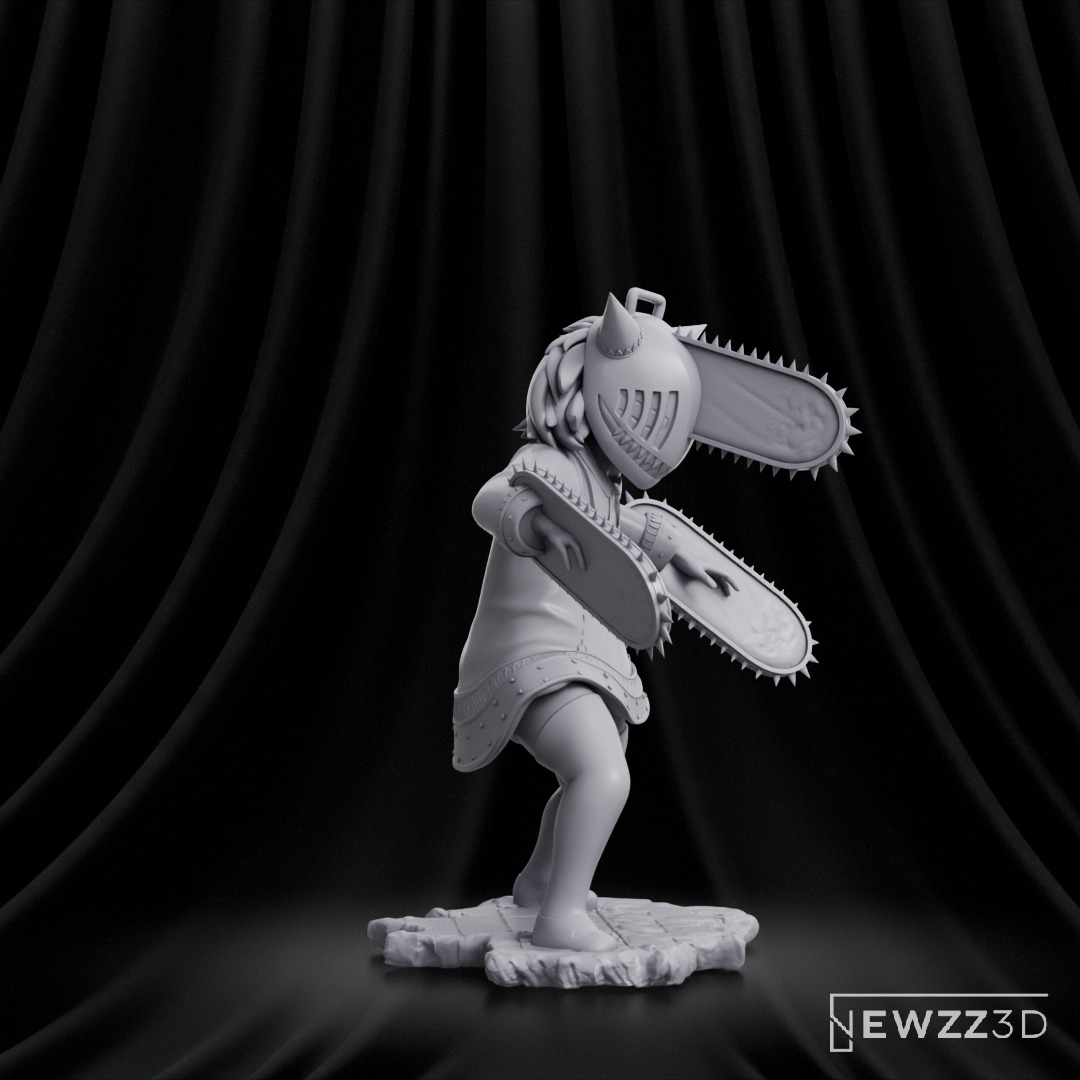  Anya Forger x Chainsaw 3D print model_10