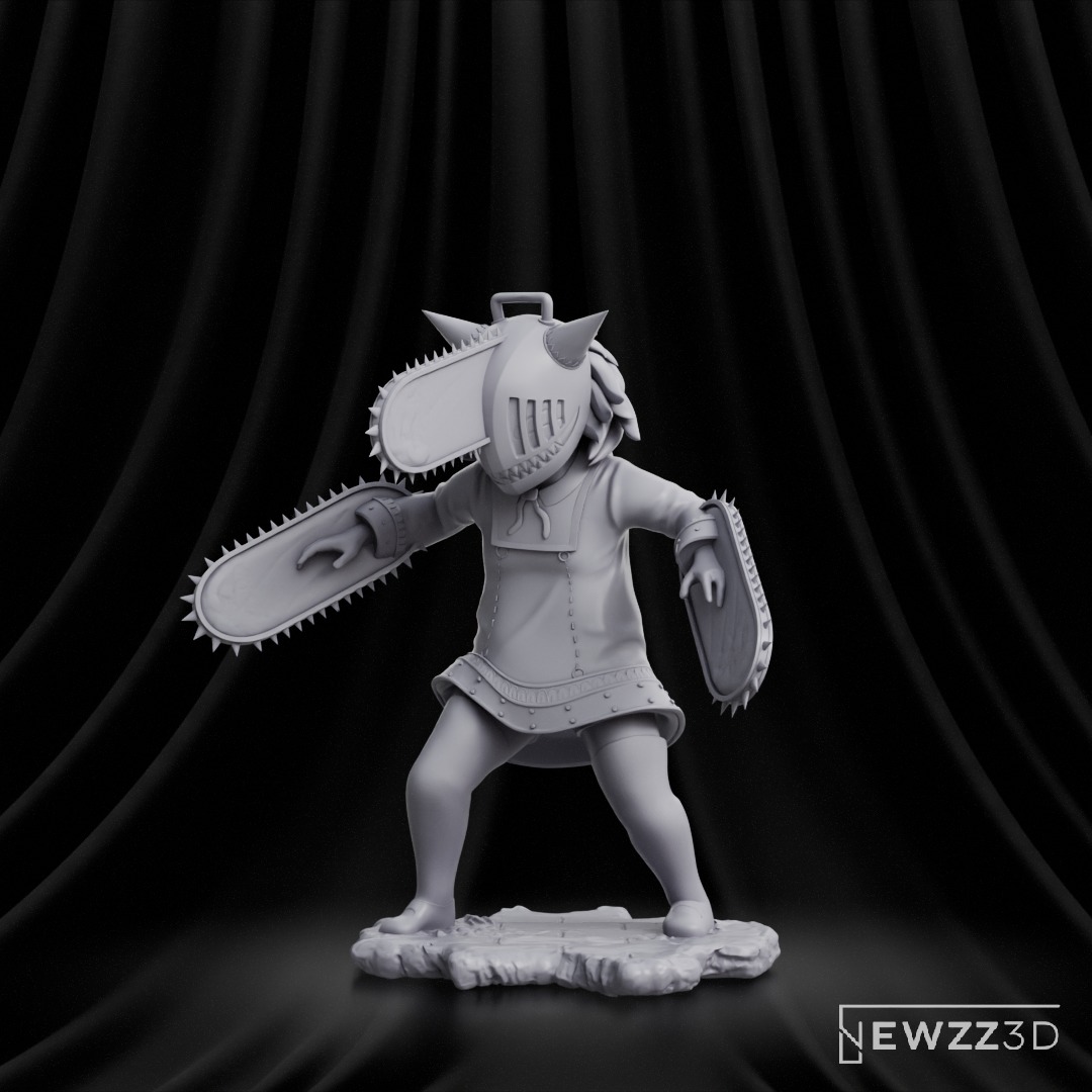  Anya Forger x Chainsaw 3D print model_6