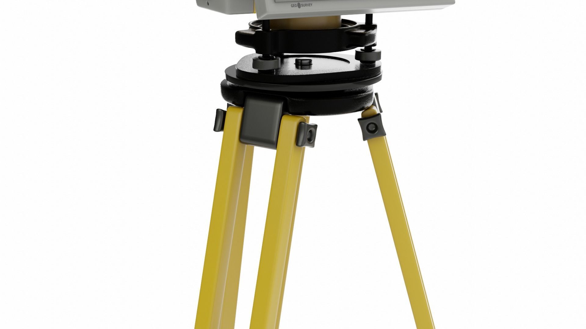 Theodolite Total Station and Tripod 3D Model Collection_7