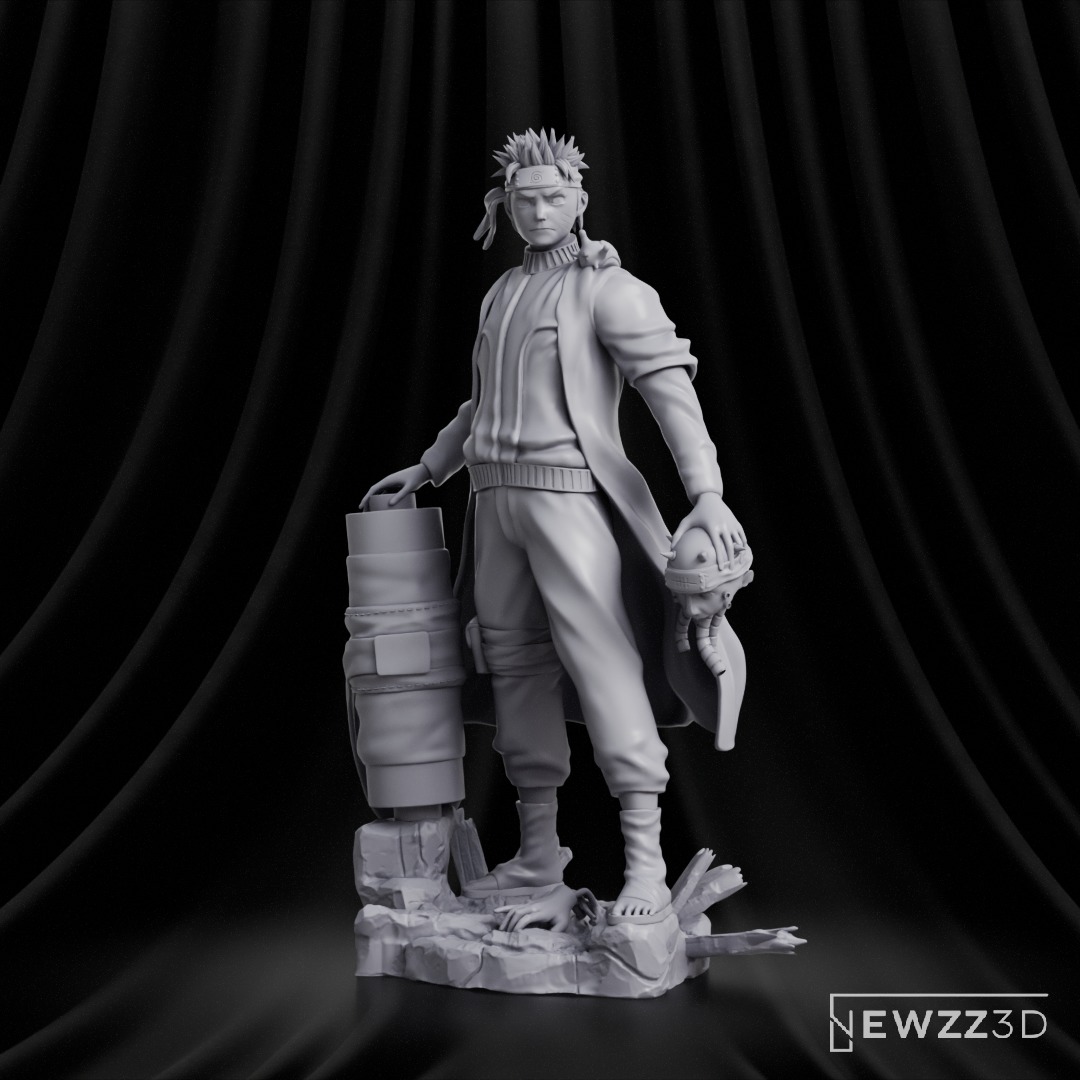 Naruto Sennin Mode 3D print model_6
