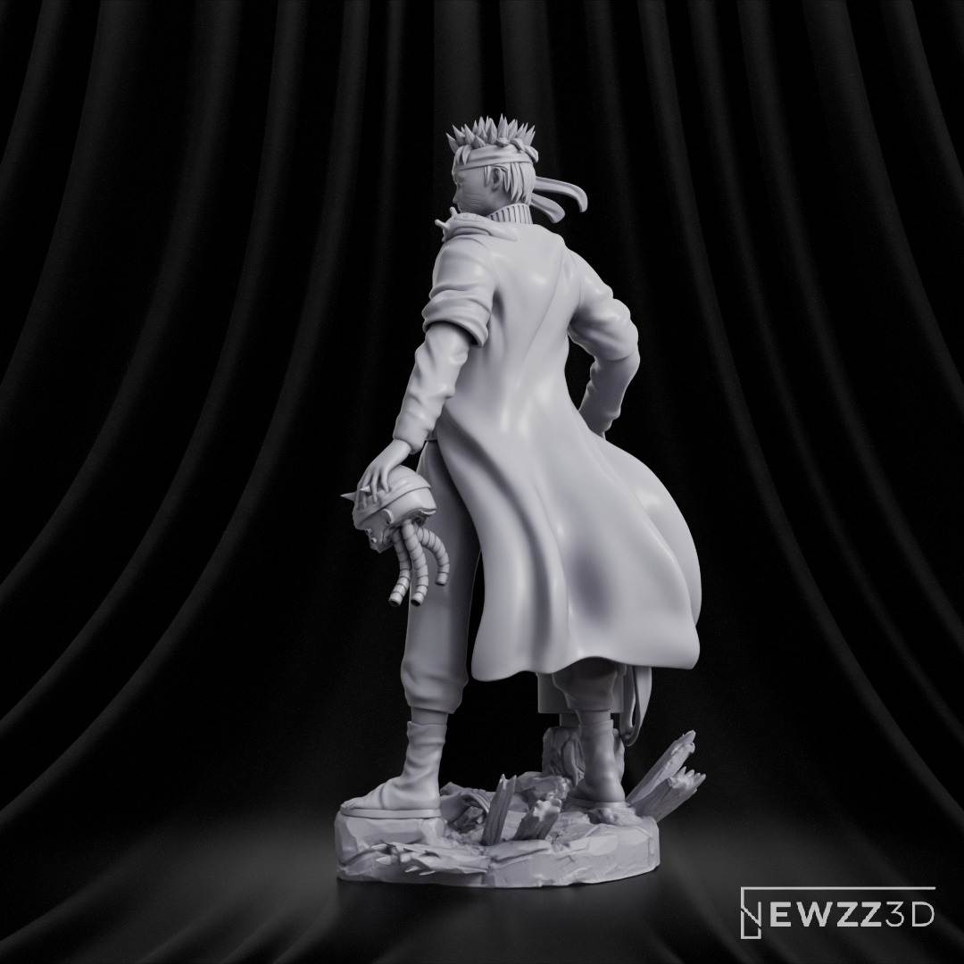Naruto Sennin Mode 3D print model_8