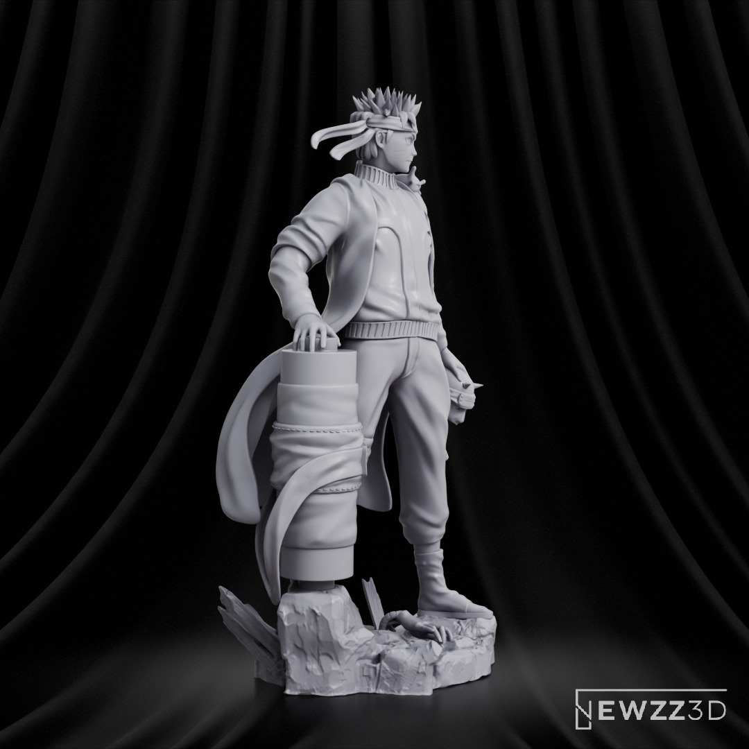 Naruto Sennin Mode 3D print model_10