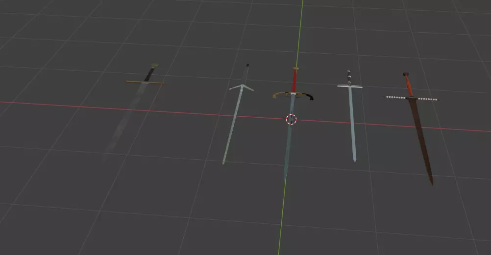 Swords Free 3D model