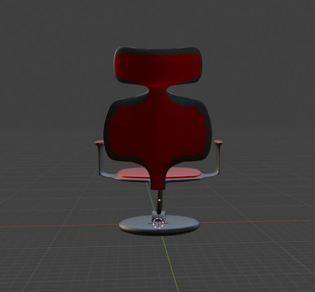 Armchair Free 3D model_1