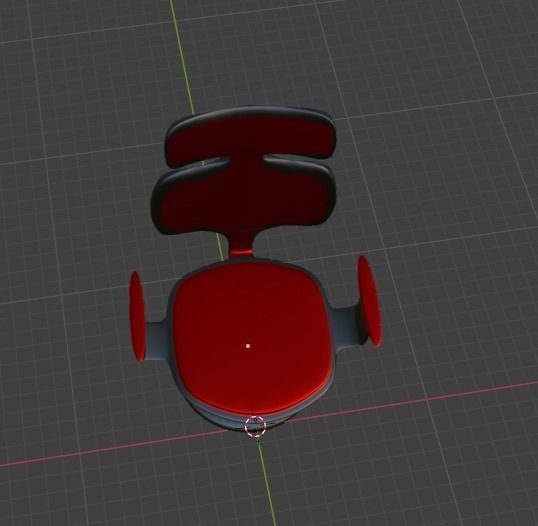 Armchair Free 3D model_4