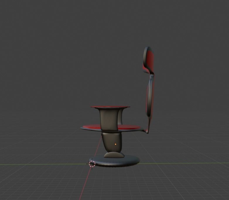 Armchair Free 3D model_2