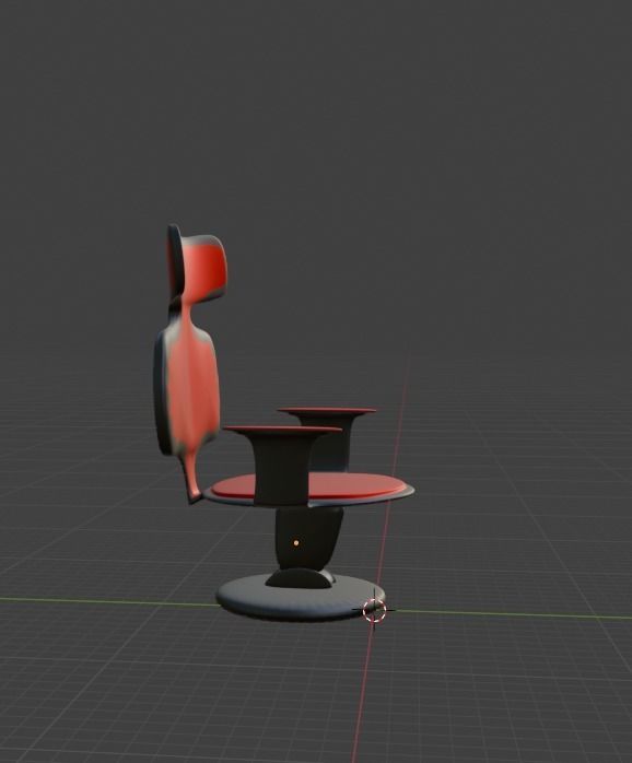 Armchair Free 3D model_3