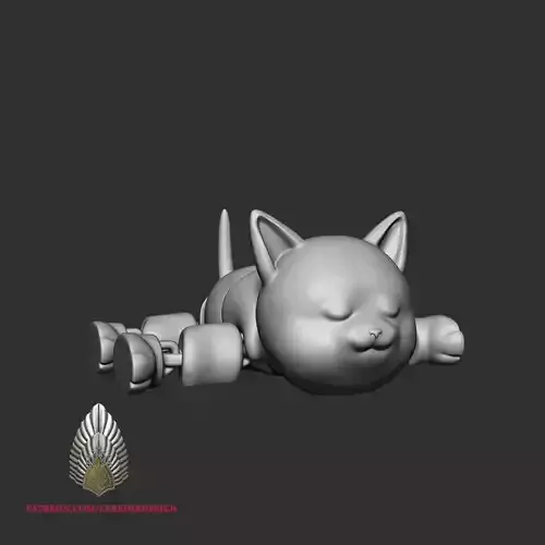 Cat Flexi 3d digital download