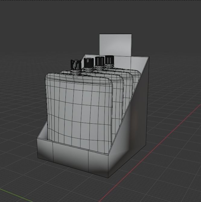 Sachet 3D model_6