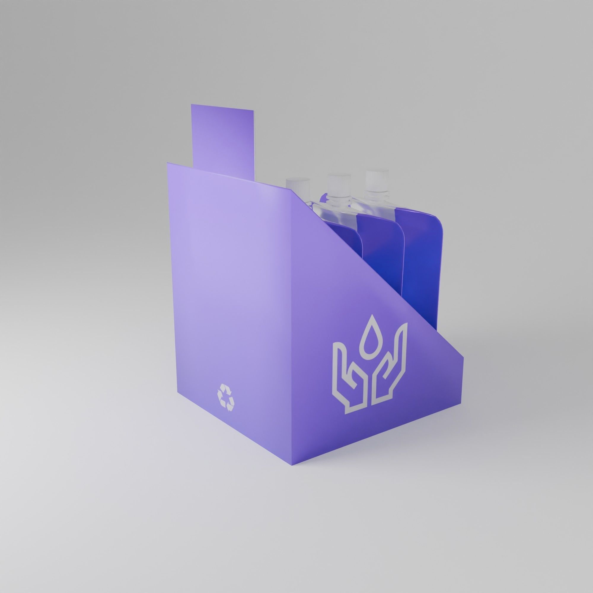 Sachet 3D model_1