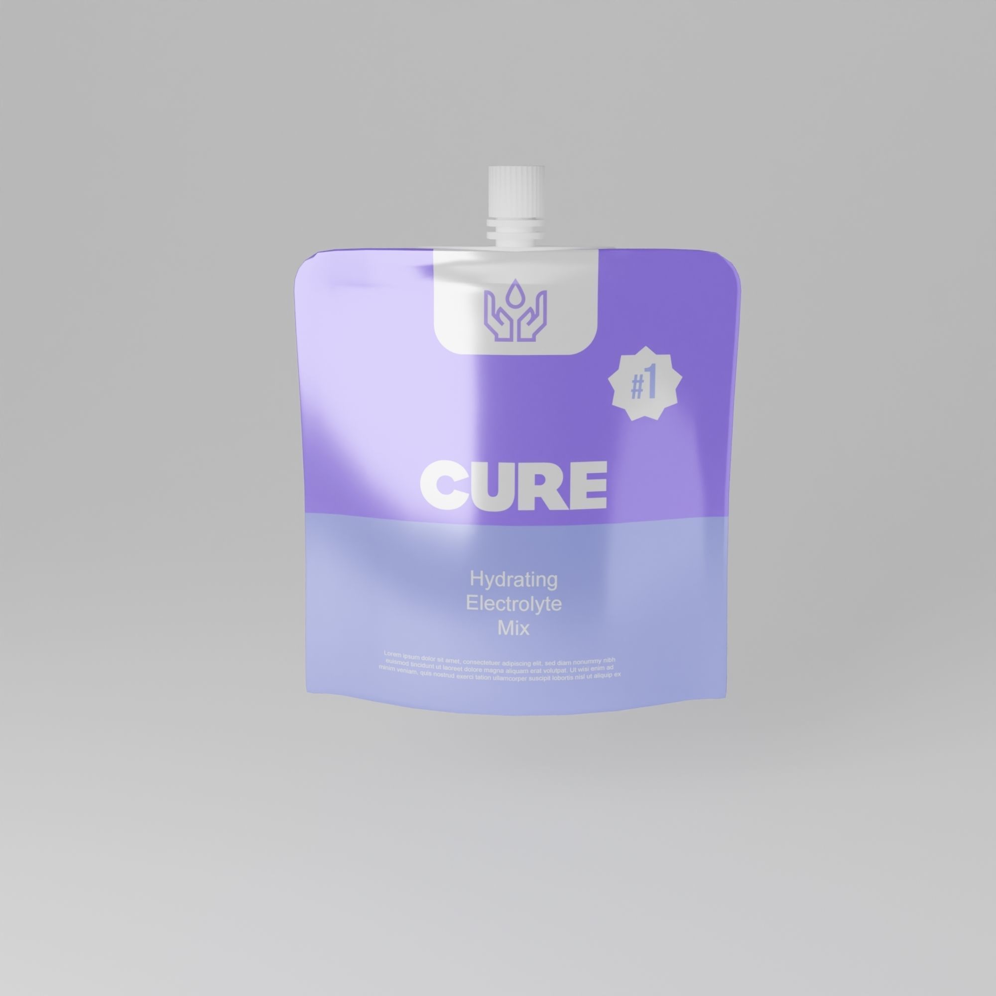Sachet 3D model_3