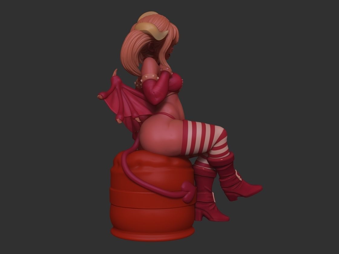Naughty Succubus 3D print model_10