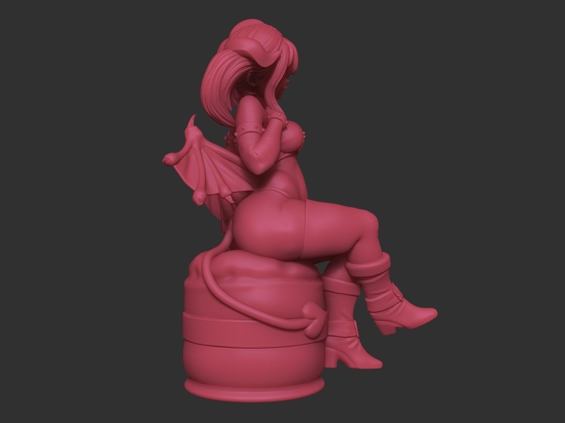 Naughty Succubus 3D print model_11