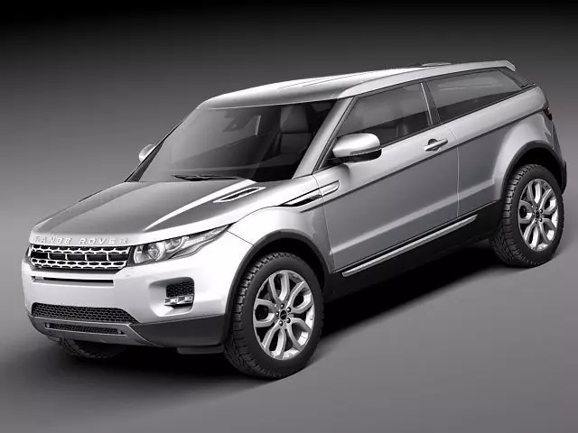 Range Rover Evoque 2012-2015 3-door 3D model