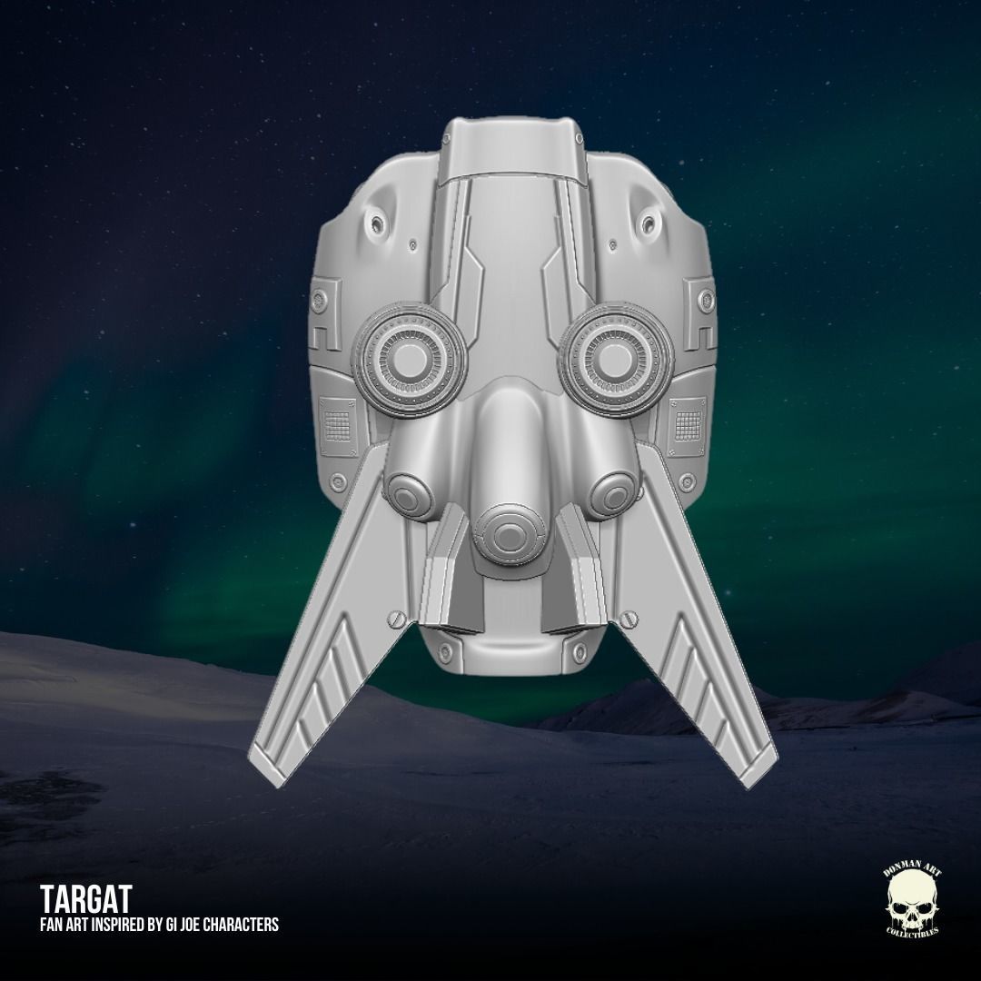 Targat GI Joe Fan Art kit3D printable File For Action Figures 3D print model_4