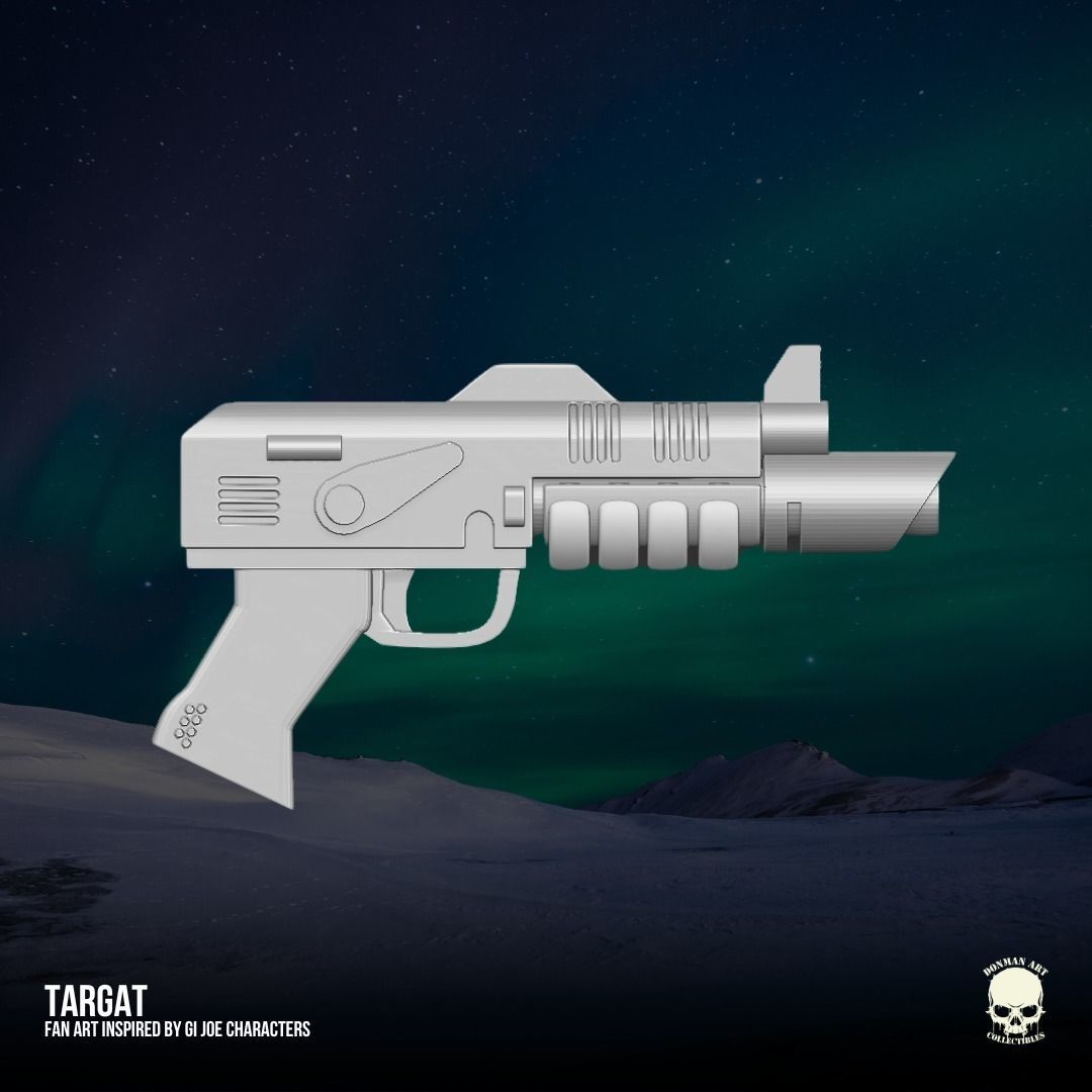 Targat GI Joe Fan Art kit3D printable File For Action Figures 3D print model_15