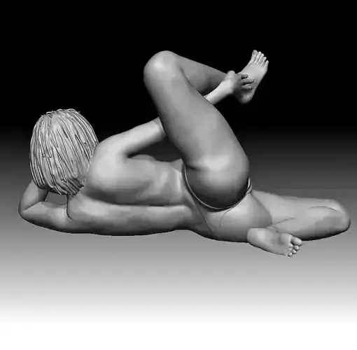 Corazon nude female figurine for 3D printing  3D print model