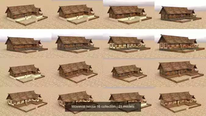Mdeieval house 16 collection