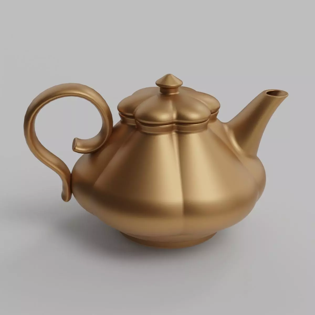 Teapot 3D print model_0