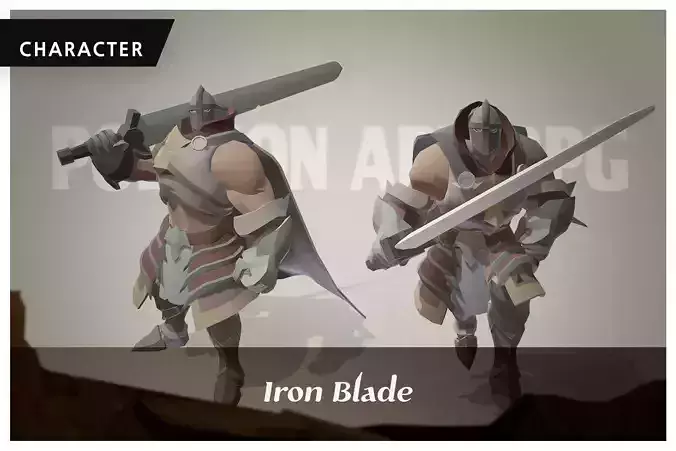 Polygon Art RPG - Ironblade