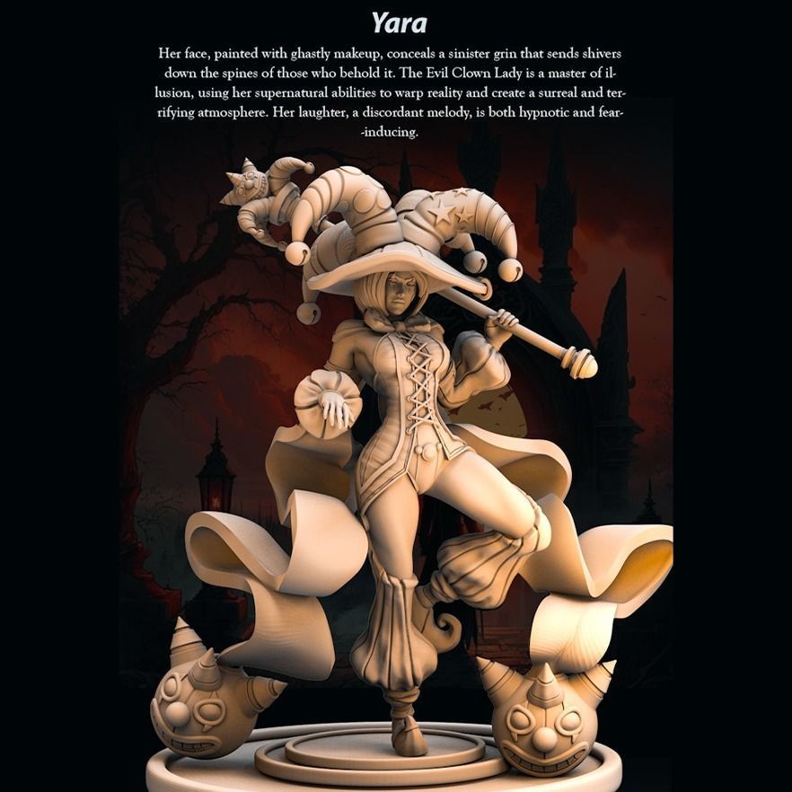 Yara - Fantasy Girls 3D print model_2