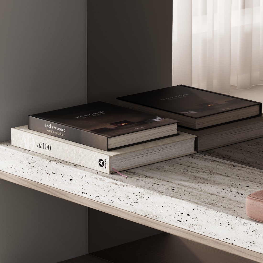  hallway zone 01 minimal wood japandi 01 3D model_1