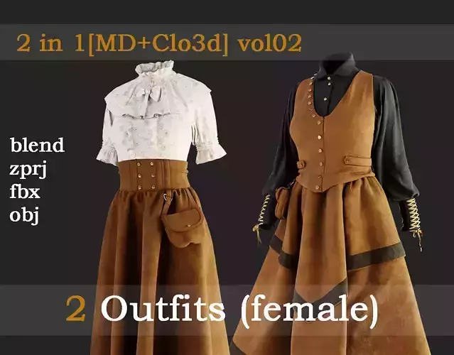 2 Outfits for women vol02