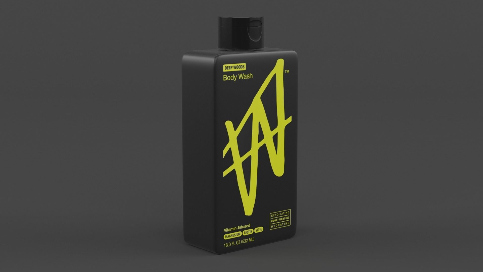 W By Jake Paul Body Wash 3D model_6