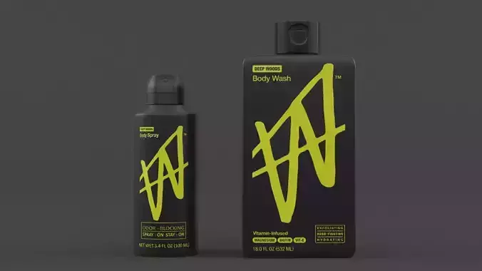 W By Jake Paul Body Wash