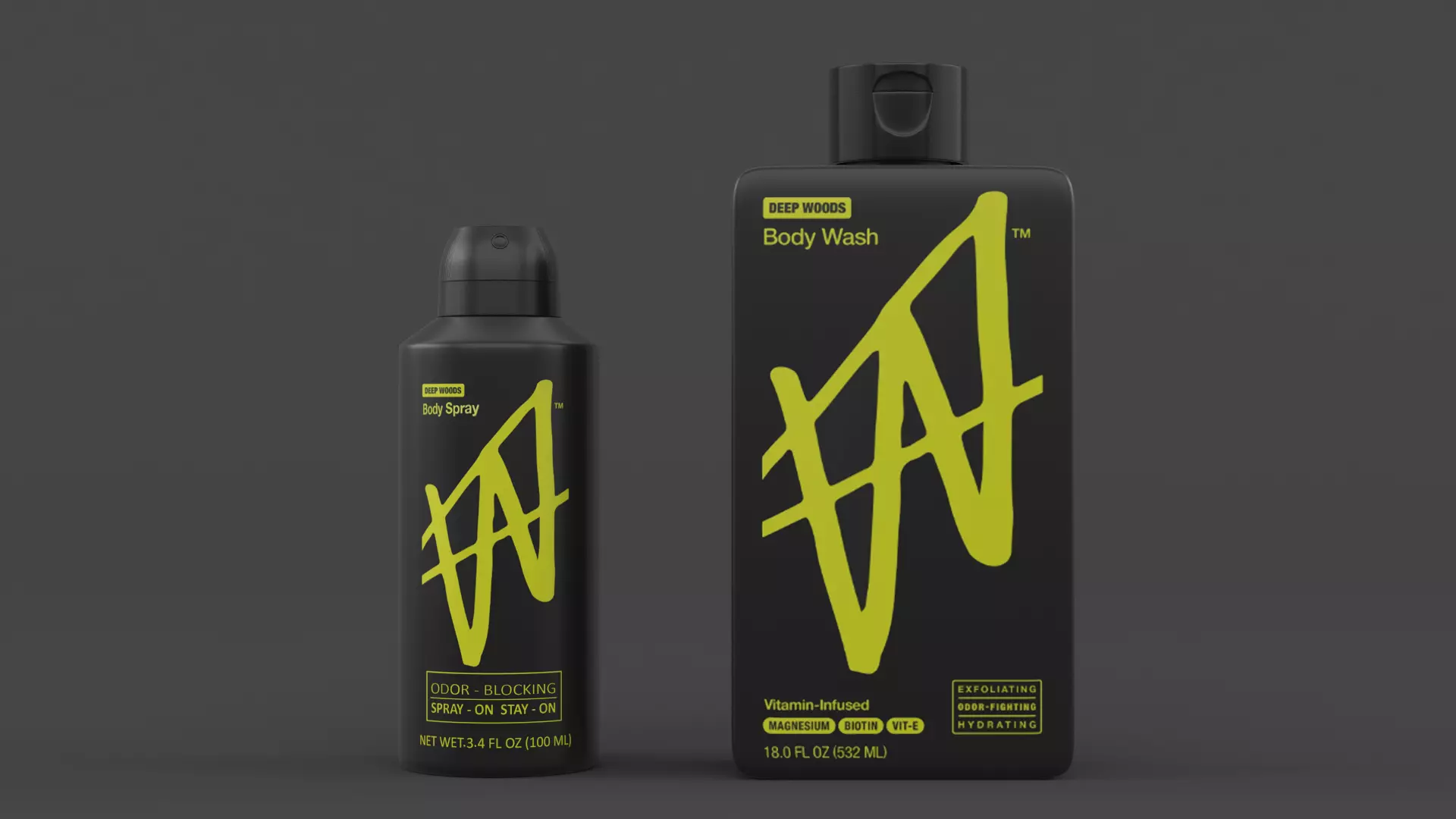 W By Jake Paul Body Wash 3D model_0