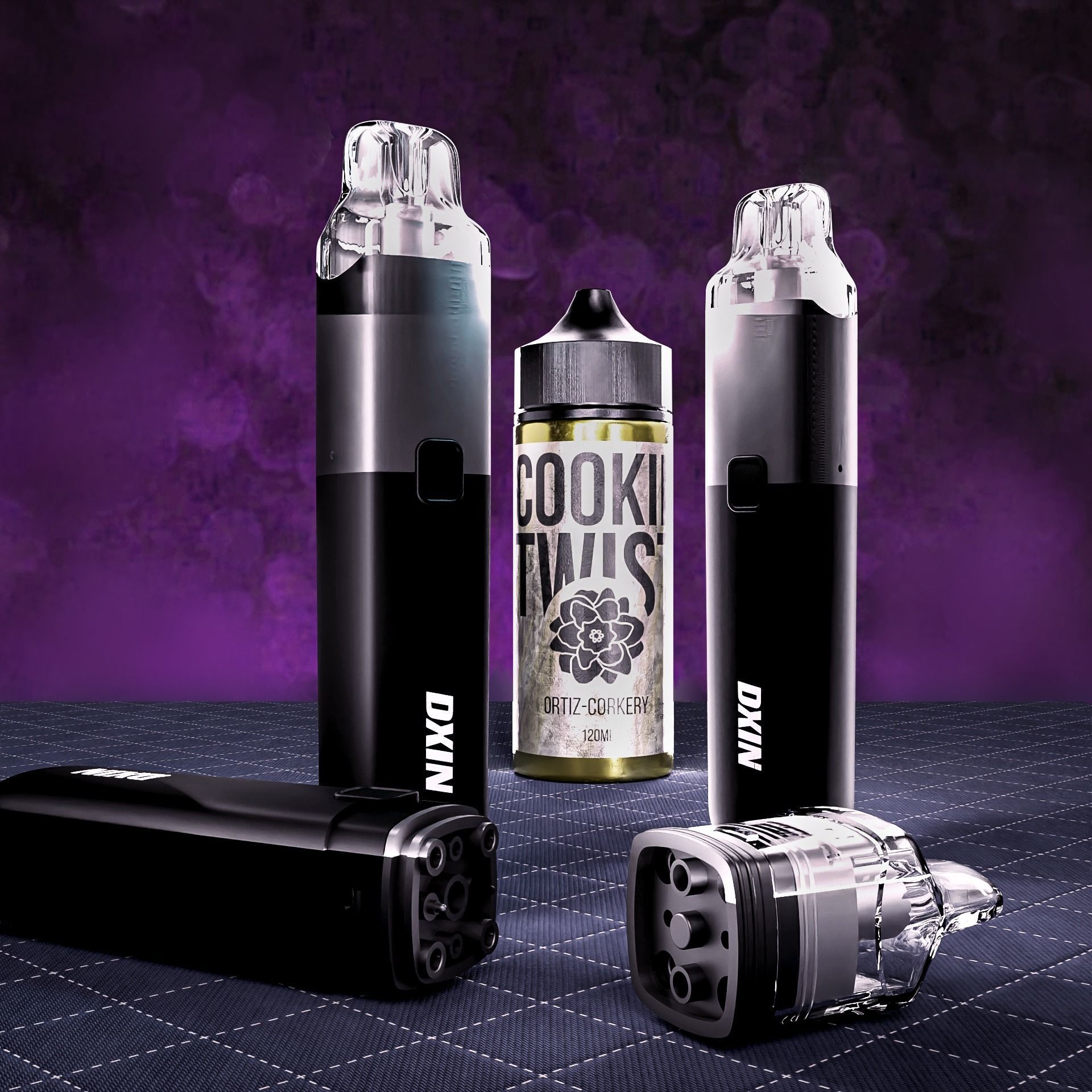 3d vape Low-poly 3D model_2