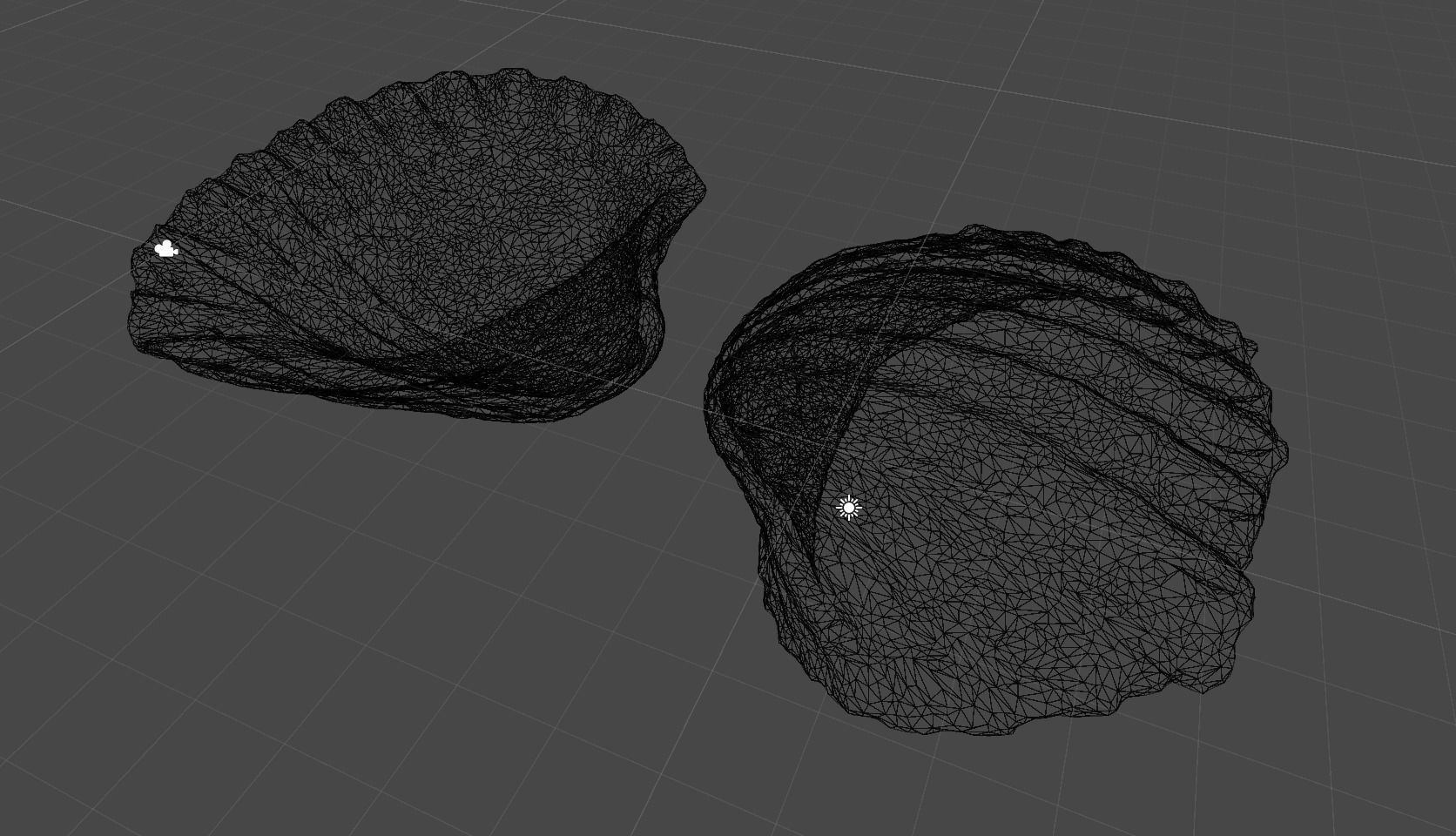 3DSCAN-Traditional Chinese Medicine-Concha Arcae Low-poly 3D model_4